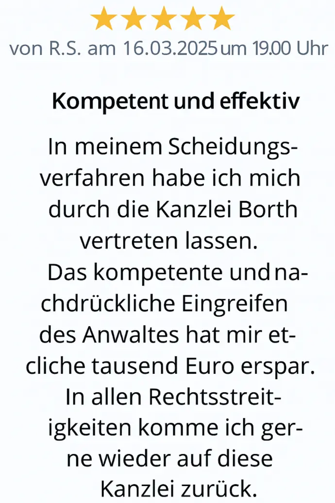 Bewertung Bewertung
